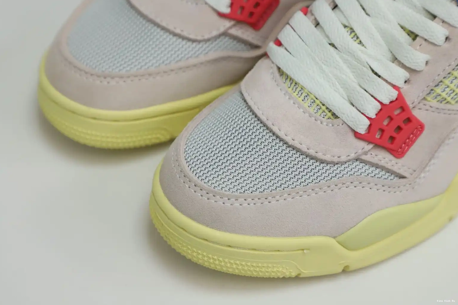 'GUAVA X UNION AIR ICE' JORDAN 4 LA RETRO Kimikick 0505